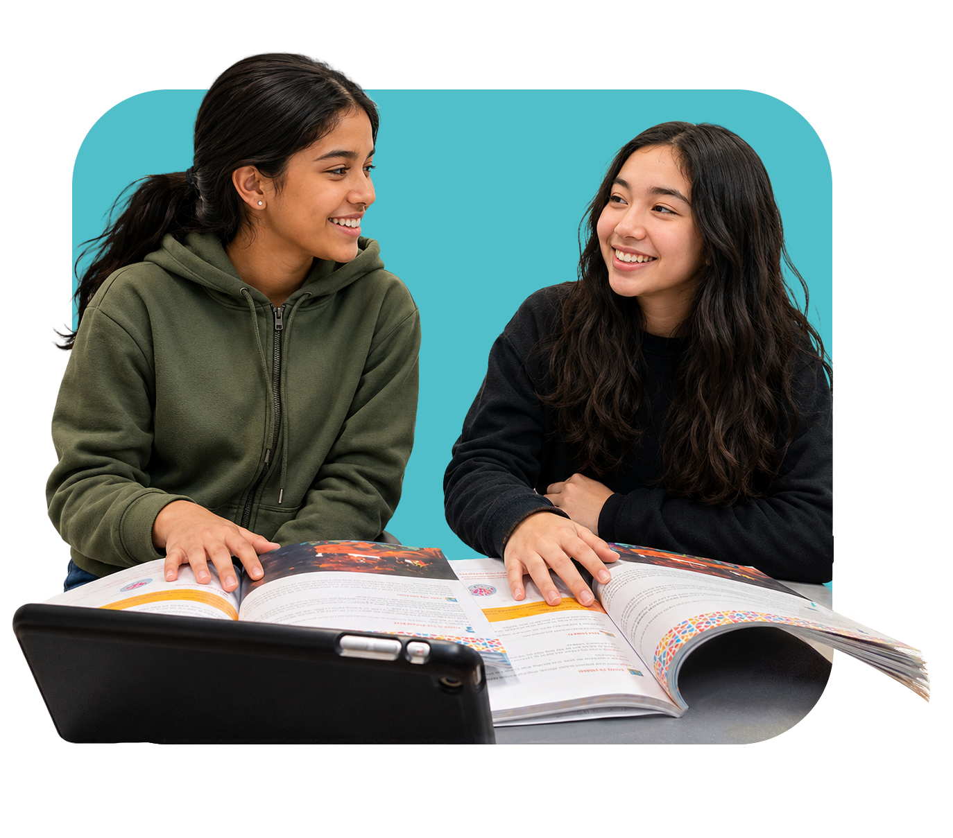 TWO STUDENTS STUDY